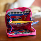 Cartera pequeña  artesanal 100% reciclada