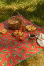 Mantel Cuadrado , Impermeable y Reversible 120 x 120