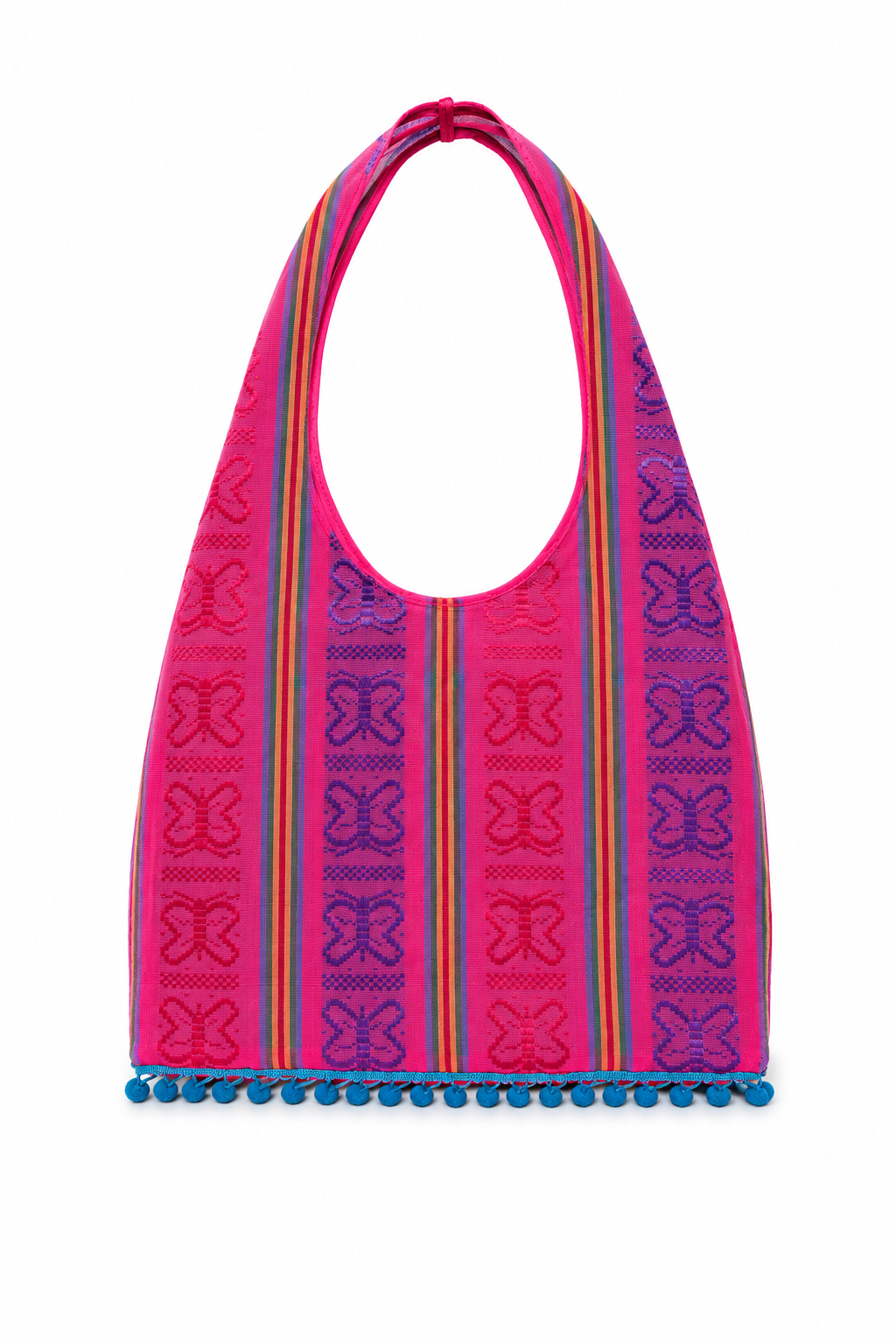 Bolso Ovo de Malla Mexicana Colorida  | Ligero y Amplio