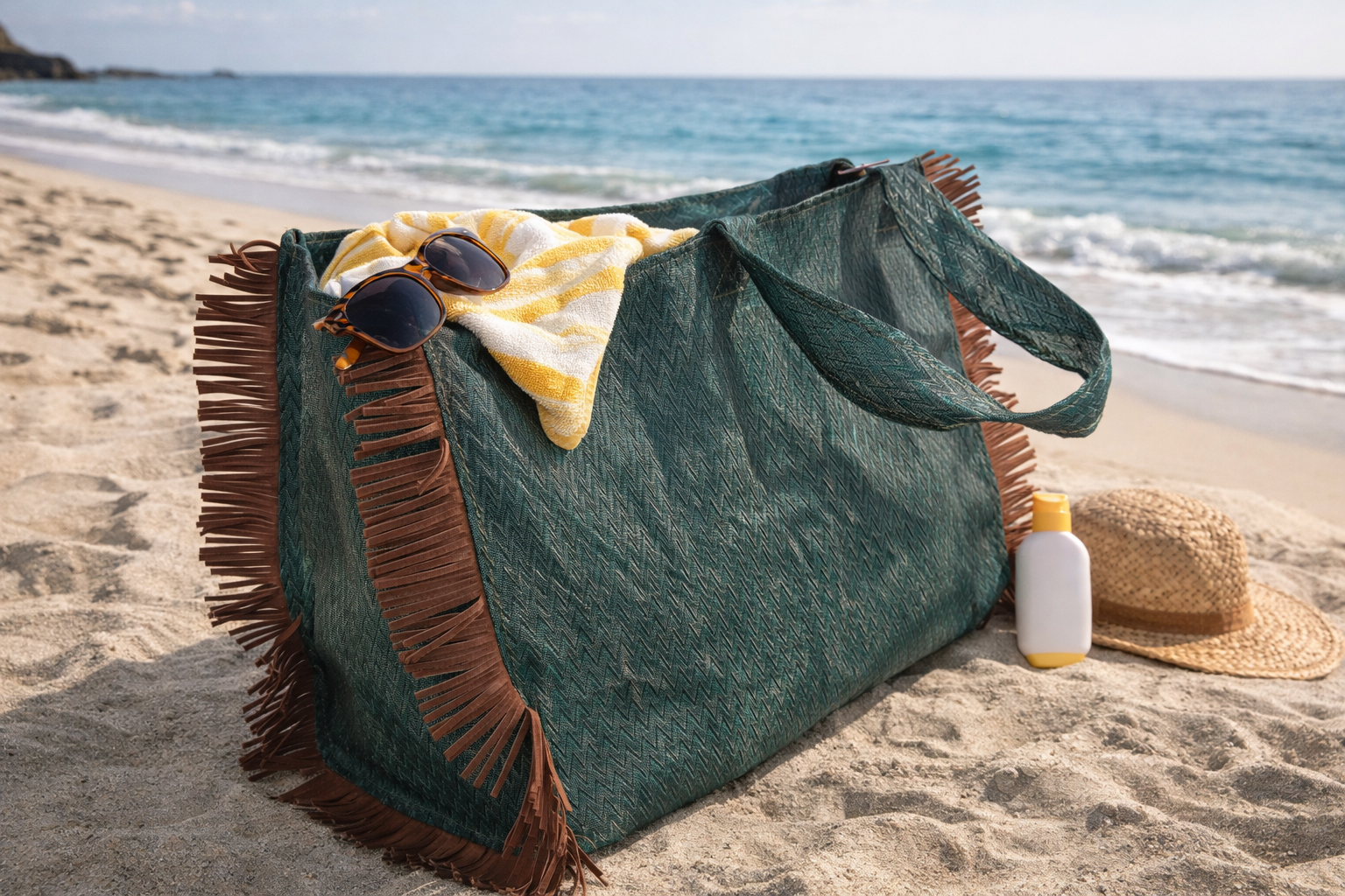 Bolsa Grande Tote Artesanal Hecha en México