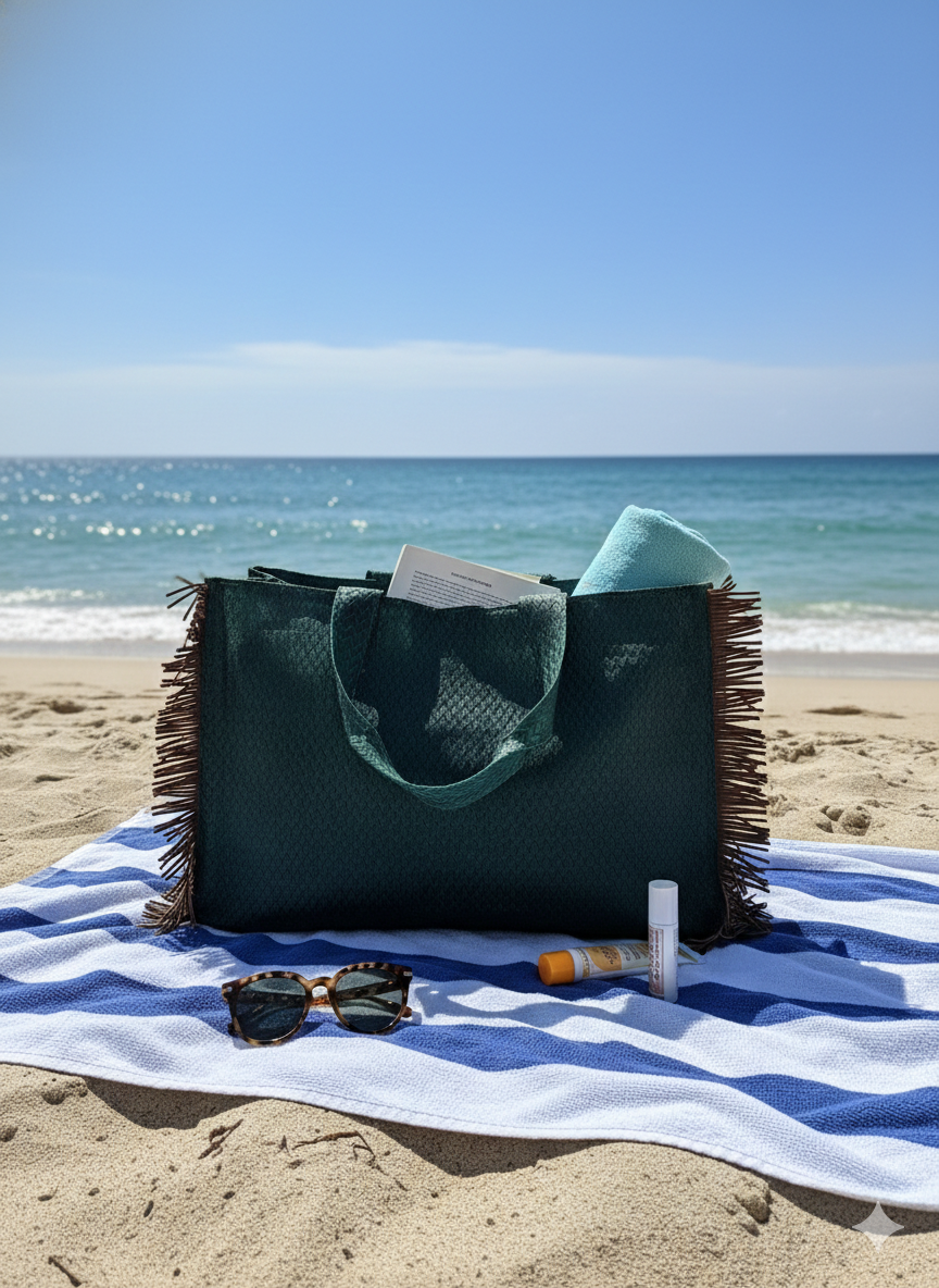 Bolsa Grande Tote Artesanal Hecha en México