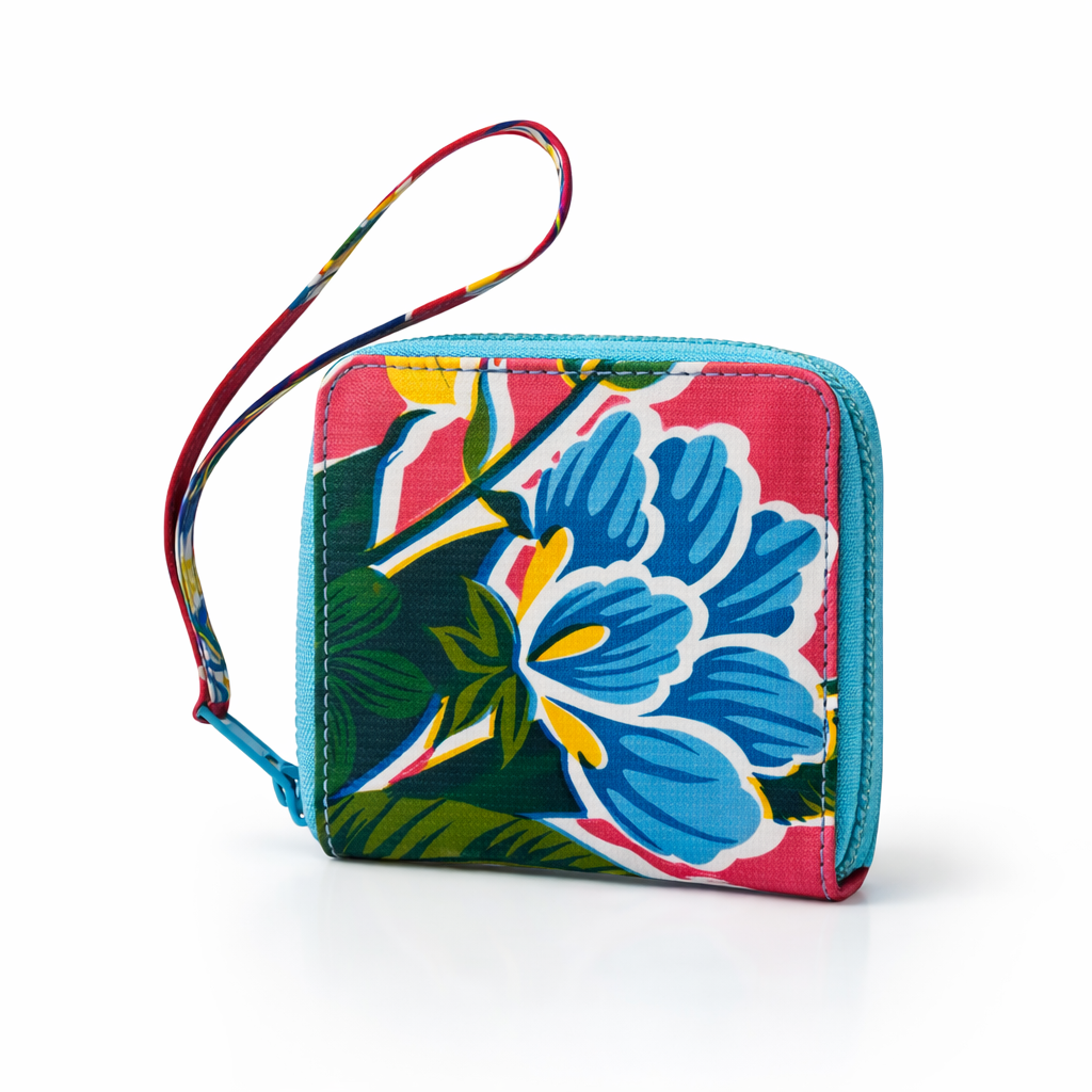 Cartera pequeña reciclada – práctica y hecha en México