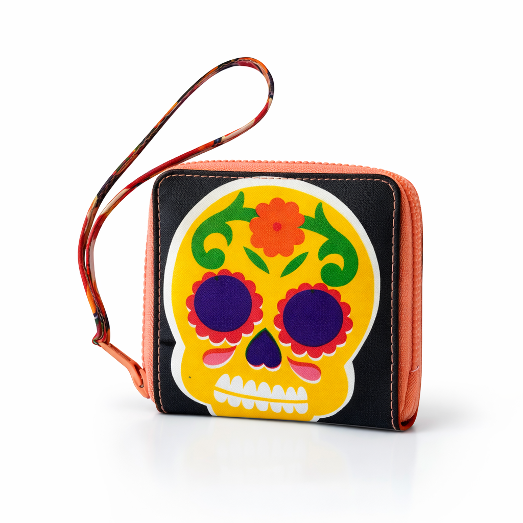 Cartera pequeña reciclada – práctica y hecha en México