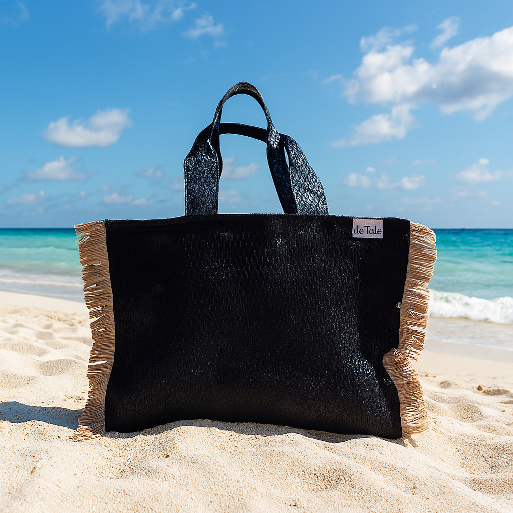 Bolsa Tote con flecos