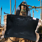 Bolsa Tote con flecos