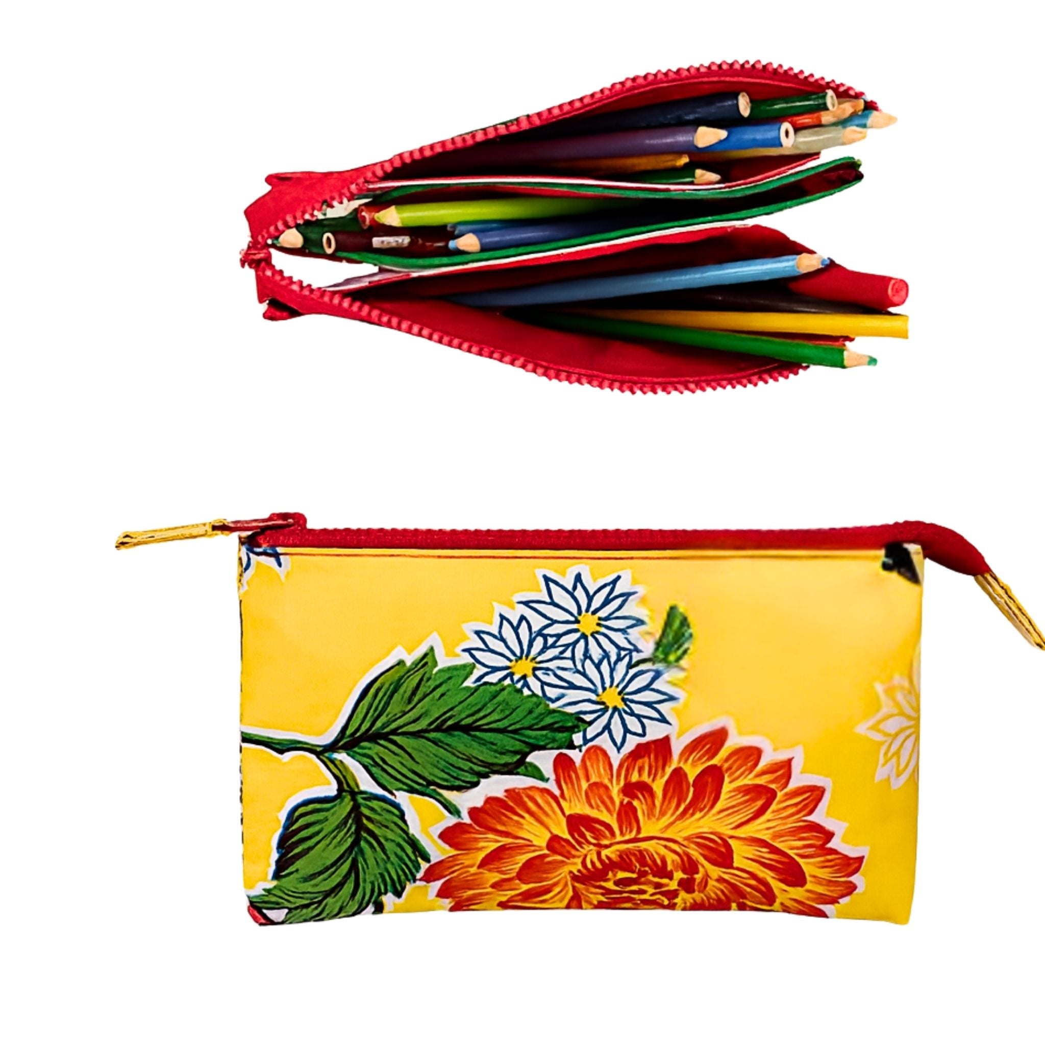 Estuche Multiusos Reciclado con 3 Compartimentos – Hecho en México