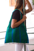 Bolso Ovo de Malla Mexicana Colorida  | Ligero y Amplio