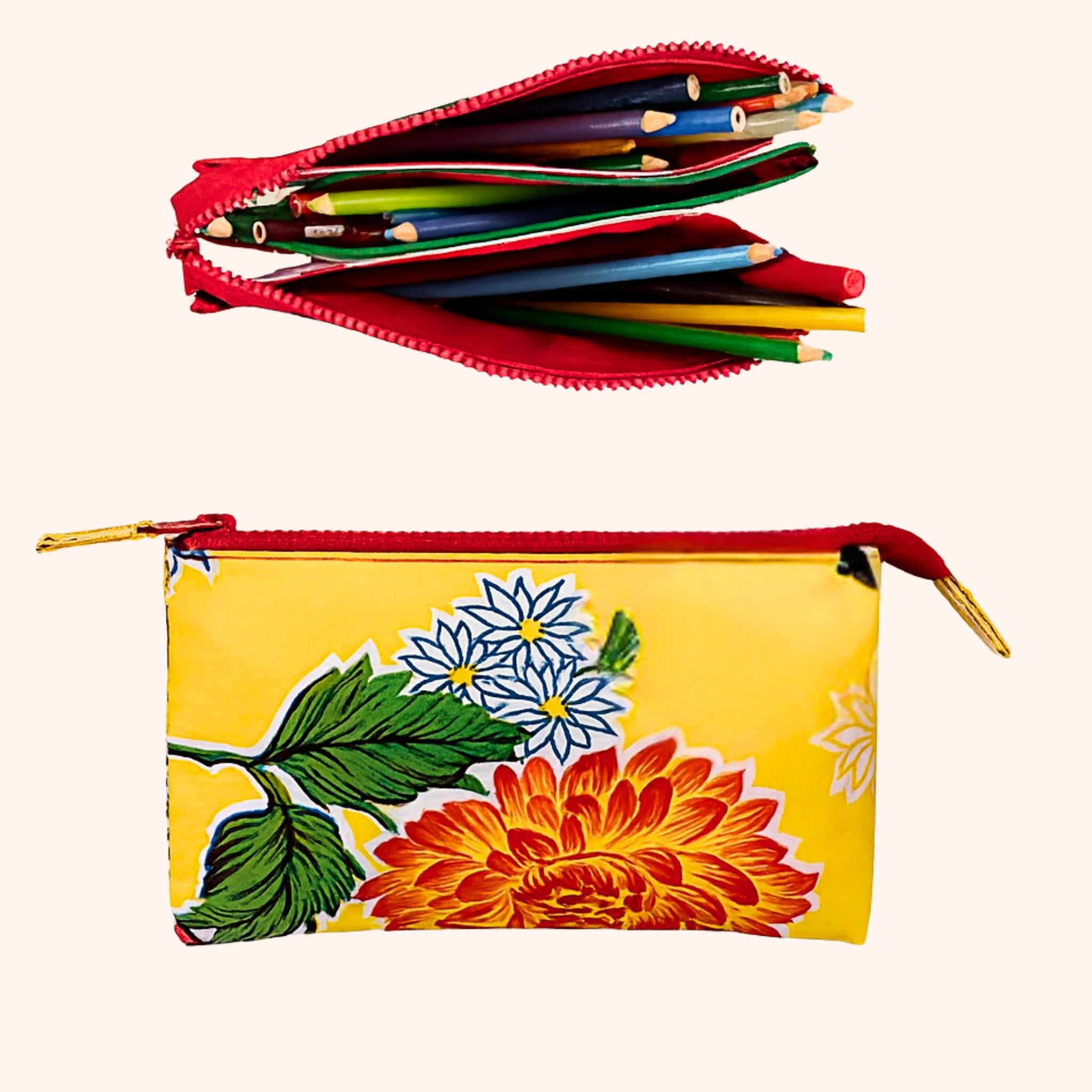 Estuche con 3 Compartimentos Multiusos