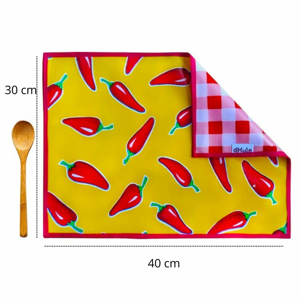 Juego de 4 Manteles Mexicanos