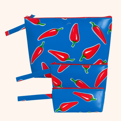 Pack de 3 Cosmetiqueras Recicladas e Impermeables