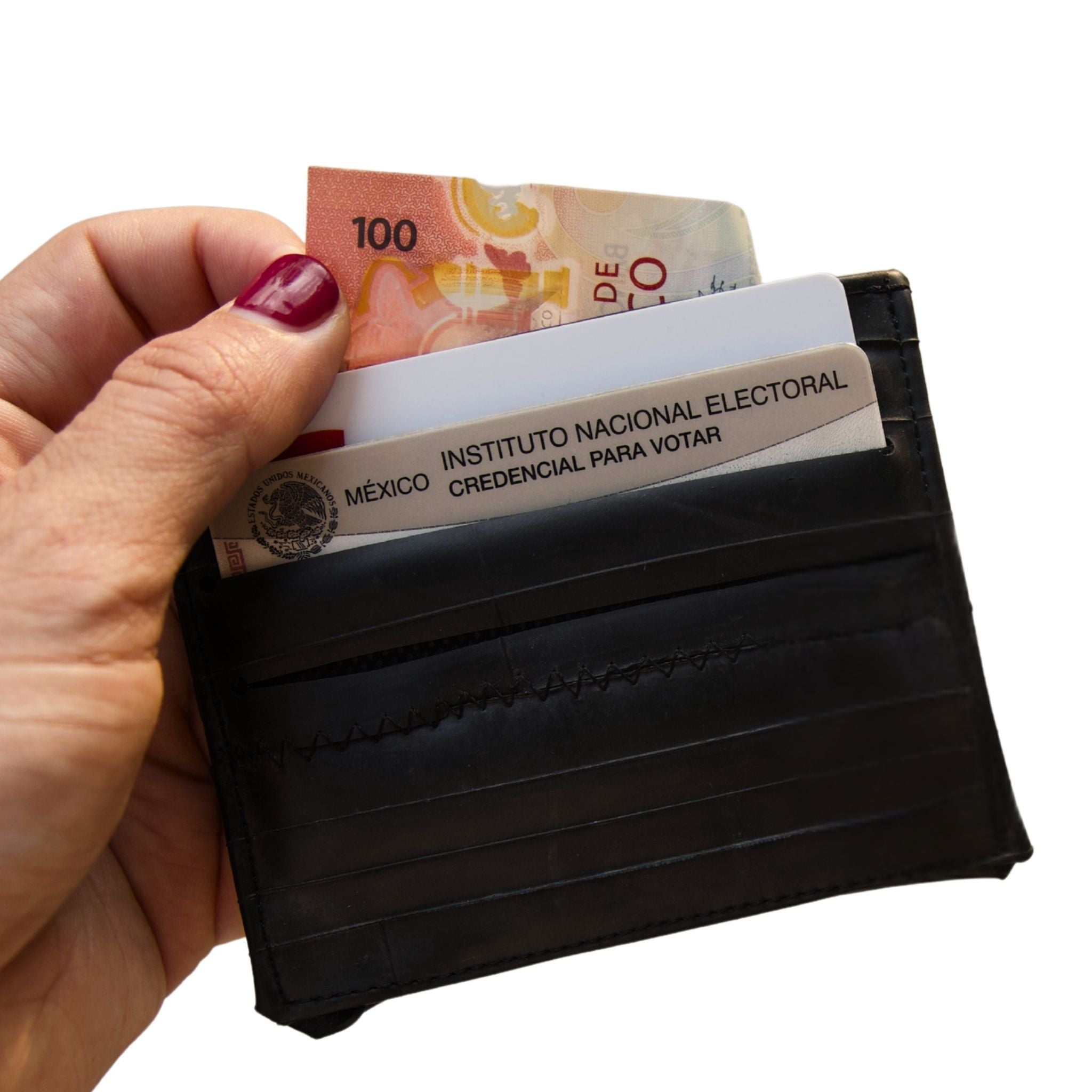 Tarjetero Reciclado Hecho en México