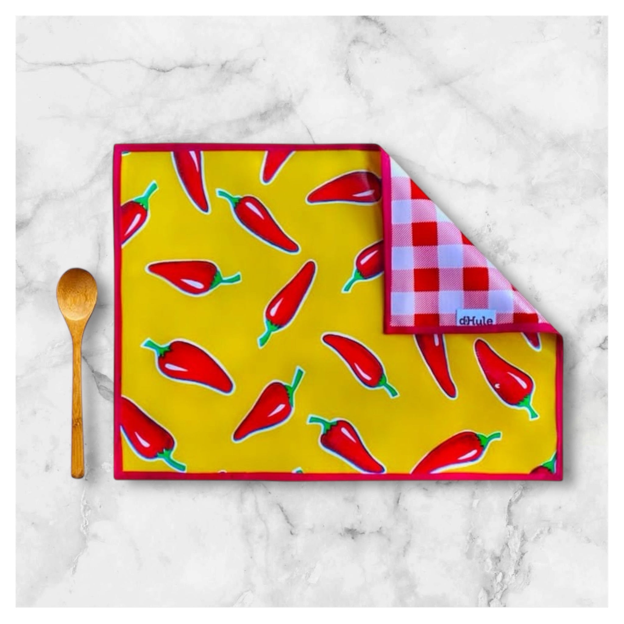 Juego de 4  Manteles Individuales Reversibles 🍽️